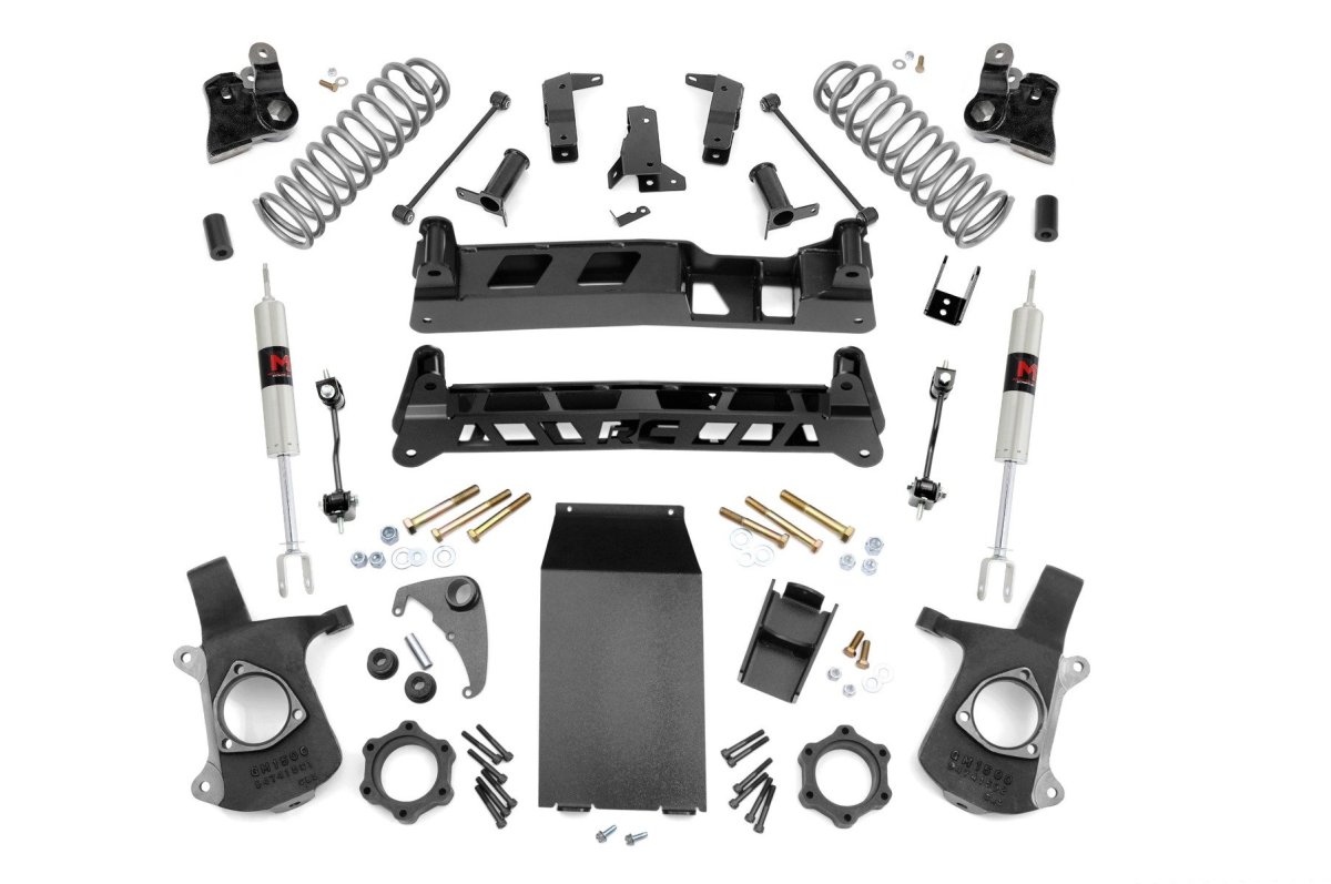 Chevrolet Suburban 1500 Suspension Lift Kit - Rough Country - 6 Inch Lift Kit | NTD | M1 - '00-'06